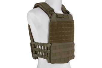 Kamizelka taktyczna typu plate carrier molle/laser-cut - oliwkowa