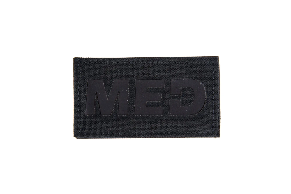 MED IR patch - Zwart