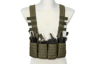 Apache Chest Rig Tactical Vest - Ranger Green