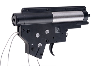 Completo, reforzado gearbox v.2 Mod2 con contacto electrónico (cableado trasero)