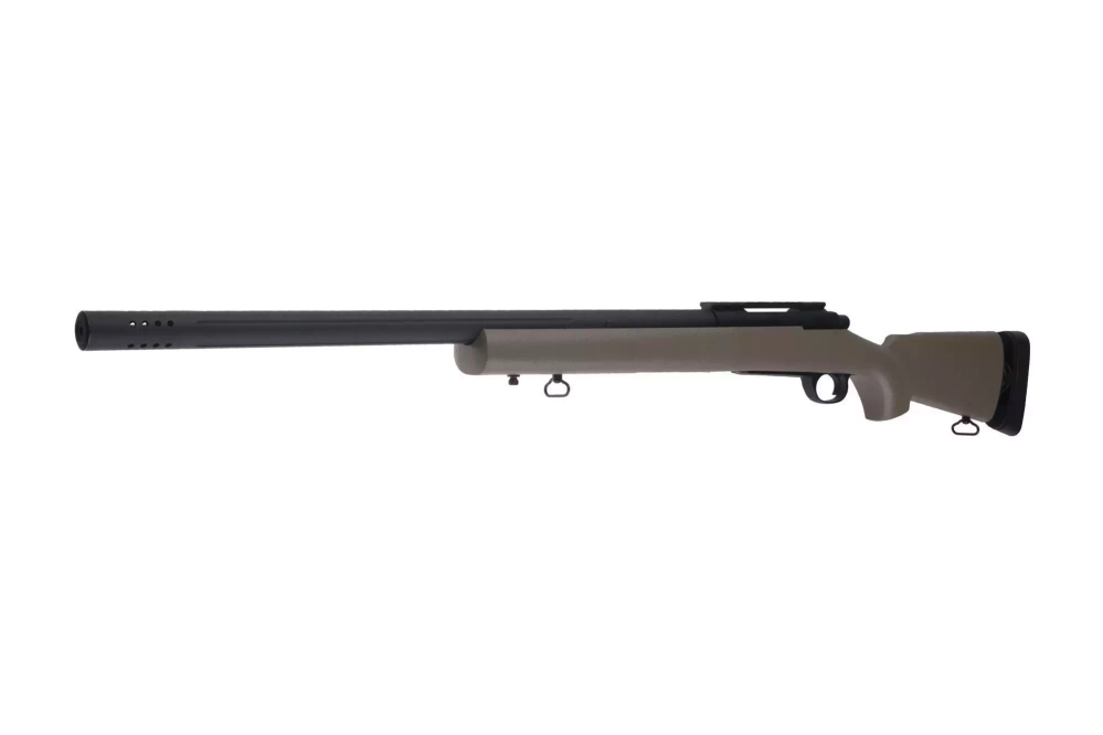 Airsoftová odstřelovací puška SW-04K (upgrade) - Tan