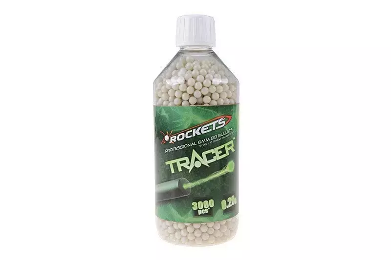 BBs Tracer 0.20g Rockets 3000 pcs