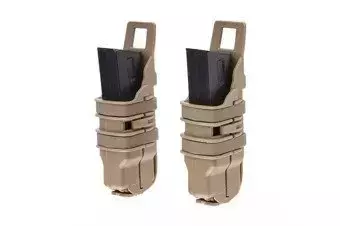 Bolsa doble Open III (XS) para cargadores pistola owe - tan