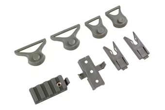 X-Shield FAST BJ helmet replica - Foliage Green