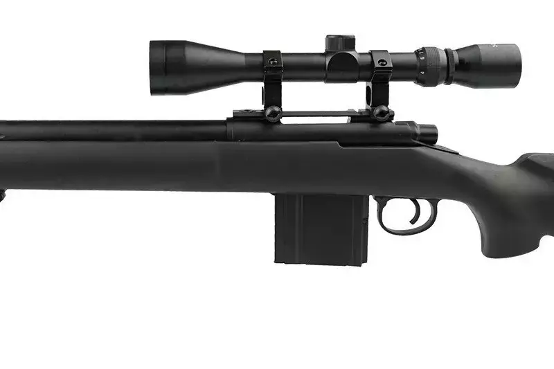 MB4405D sniper rifle replica with scope and bipod