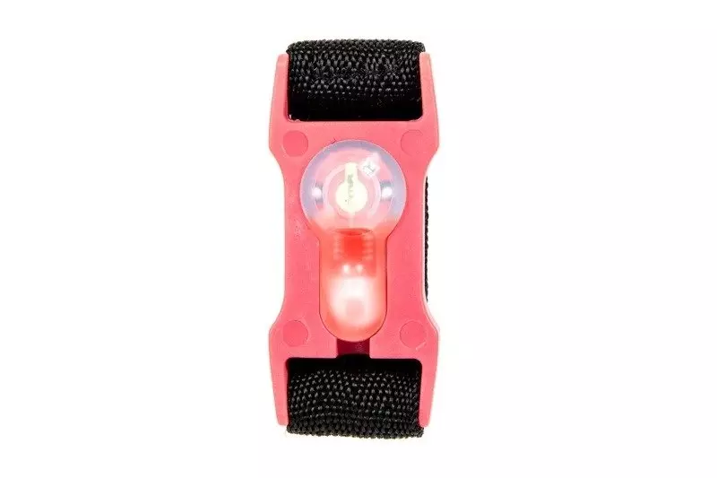 Marker elektroniczny Lightbuck Split-Bar - różowy (czerwone światło)