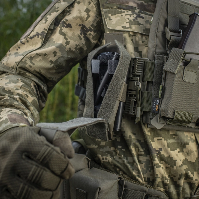 Zavírač škrtidla M-Tac uzavřený Ranger Green