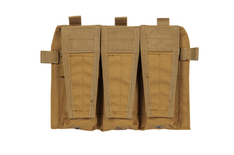 Pochette triple 5.56 pour gilet Rush 2.0 - tan