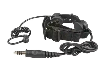 Tactical Laryngophone - black