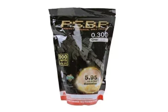 2000pcs 0,3g P.S.B.P BBs - grey