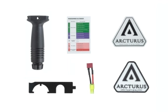 airsoft Arcturus LWT MK-II Carabine CQB 10" AEG SPORT SE™ jusqu'à 1.14 J Gris