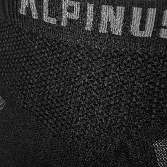 Spodnie termoaktywne męskie Alpinus Tactical Base Layer Czarno-Szary