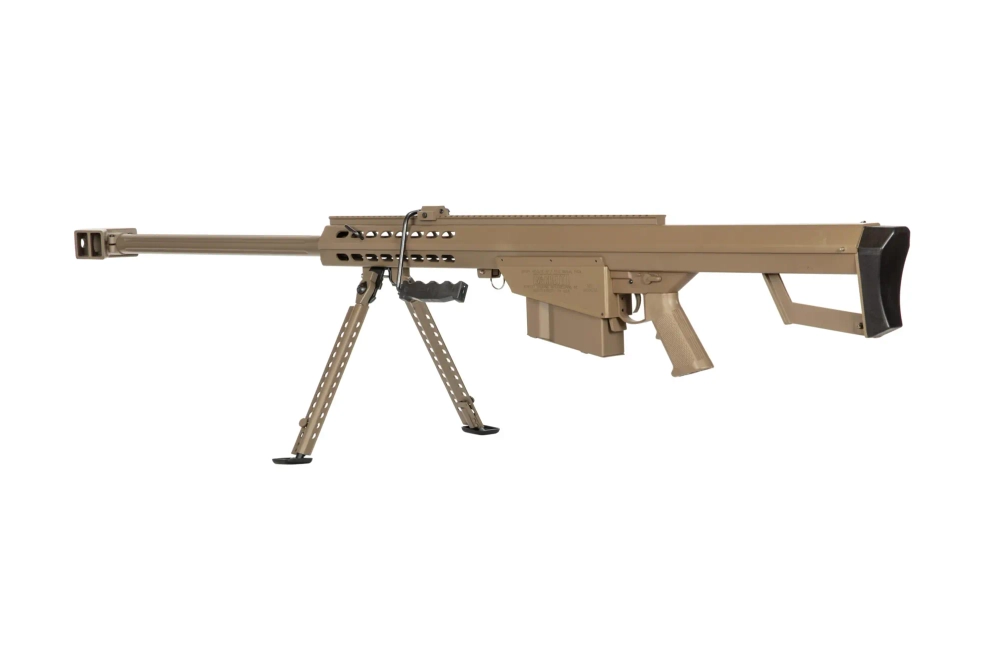 Airsoftová odstřelovací pušky Barret® M82 - tan