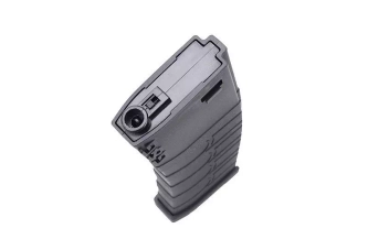 Chargeur mid-cap 120 billes pour les répliques de type M4/M16 - noir 