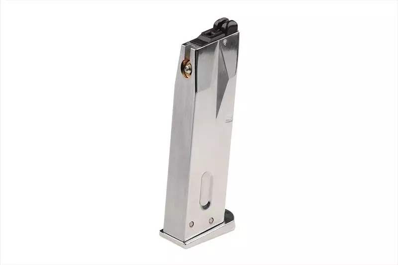 Cargador gas25 bolas para réplicas pistola M92F - plata