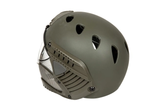 Casco Réplica Cara Completa Primero - Verde