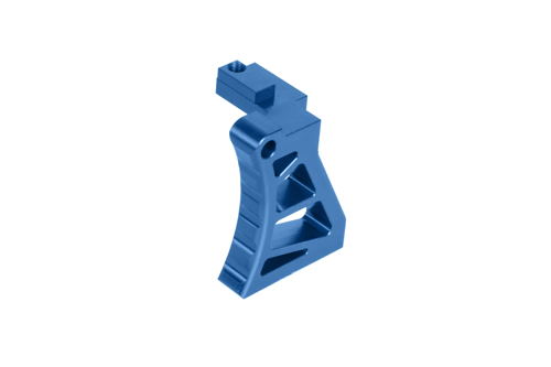 CNC aluminum trigger for STORM PC1 replicas Blue