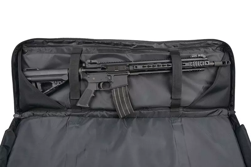 Double housse pour arme 90cm - noir