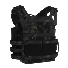Chaleco Portaplacas Wosport VE-99 MC Negro