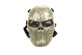 Maska skeleton terror - Foliage Green