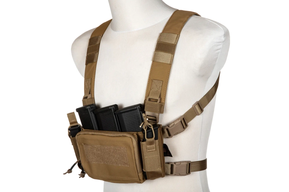 Micro chaleco Chest rig MPC - Coyote Brown