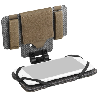 Soporte de teléfono plegable Wosport MB-01 Coyote Brown