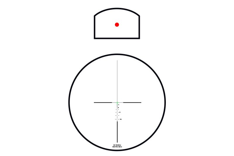 GreenFiber 4×32C + minispotting scope - zwart