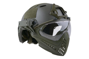 FAST PJ Piloteer Helmet Replica - Olive Drab