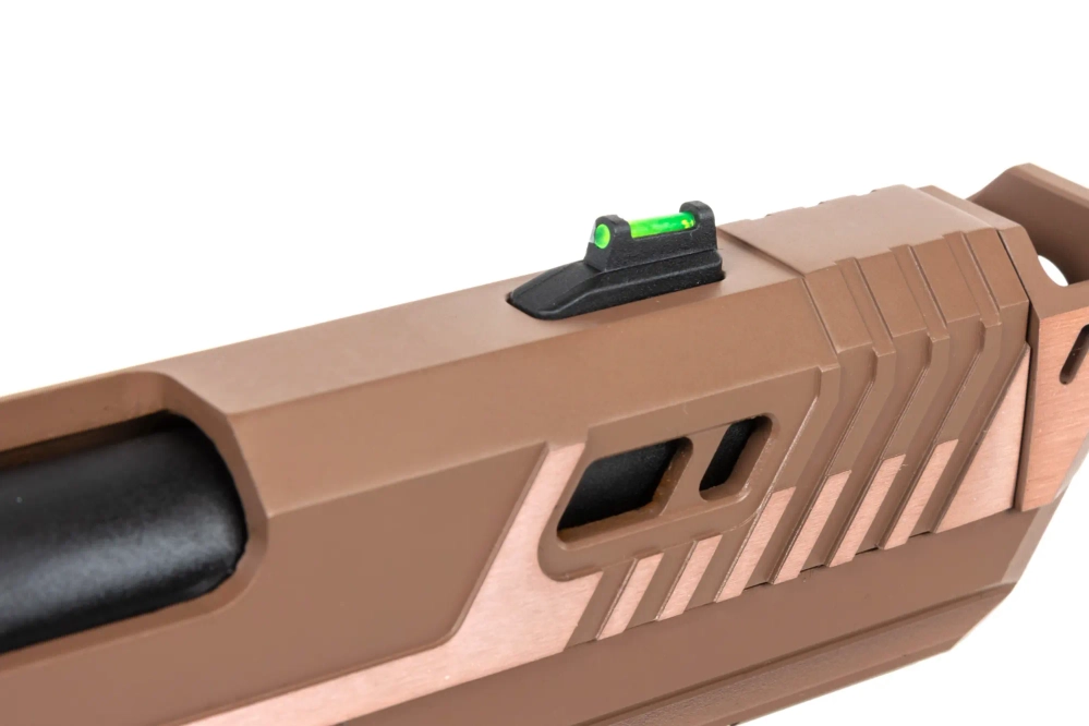 ASG SRC Sahara Viper DUAL POWER pistool met CO2-magazijn Flat Dark Earth