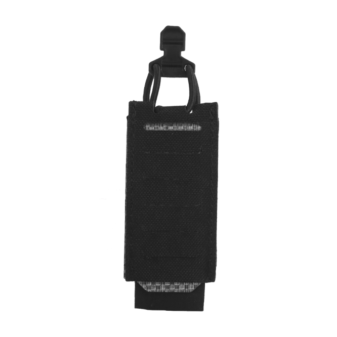 Funda elástica Wosport para cargador de pistola MG-123 Negra