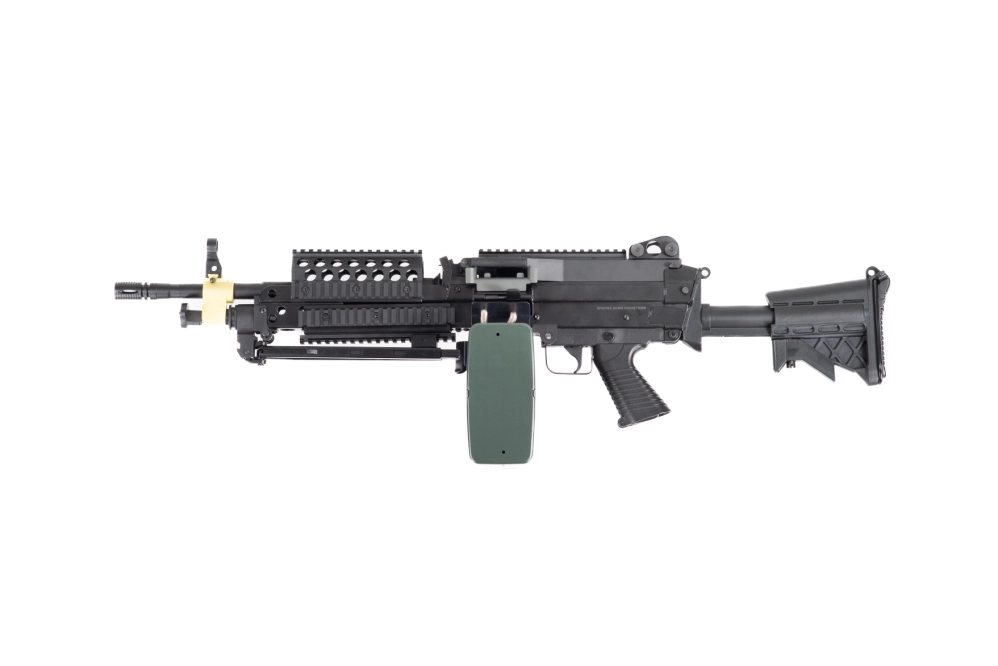 Replika karabinu maszynowego SA-46 EDGE™ - Czarny (OUTLET)