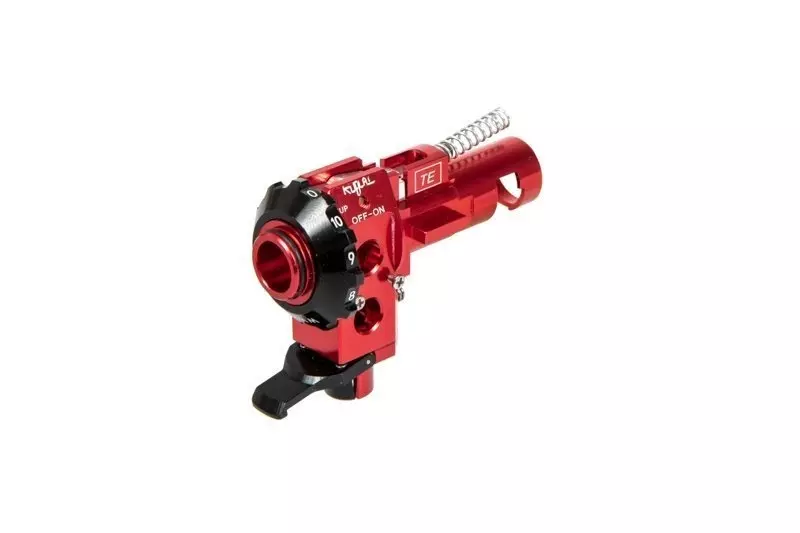 Rotacyjna komora hop-up CNC do replik M4/M16 - czerwona