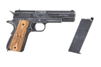 Cybergun Auto Ordnance 1911 Fly Girl Groen Gas ASG Pistool
