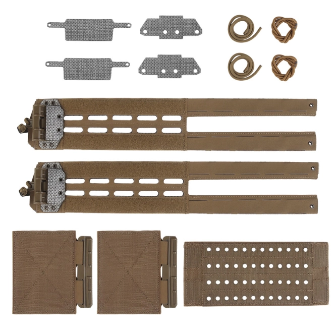 Parachute universel Wosport Lightweight Gridle QD Coyote Brown