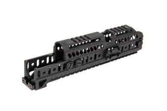 Długie łoże + nakładka rury gazowej RIS do replik AK