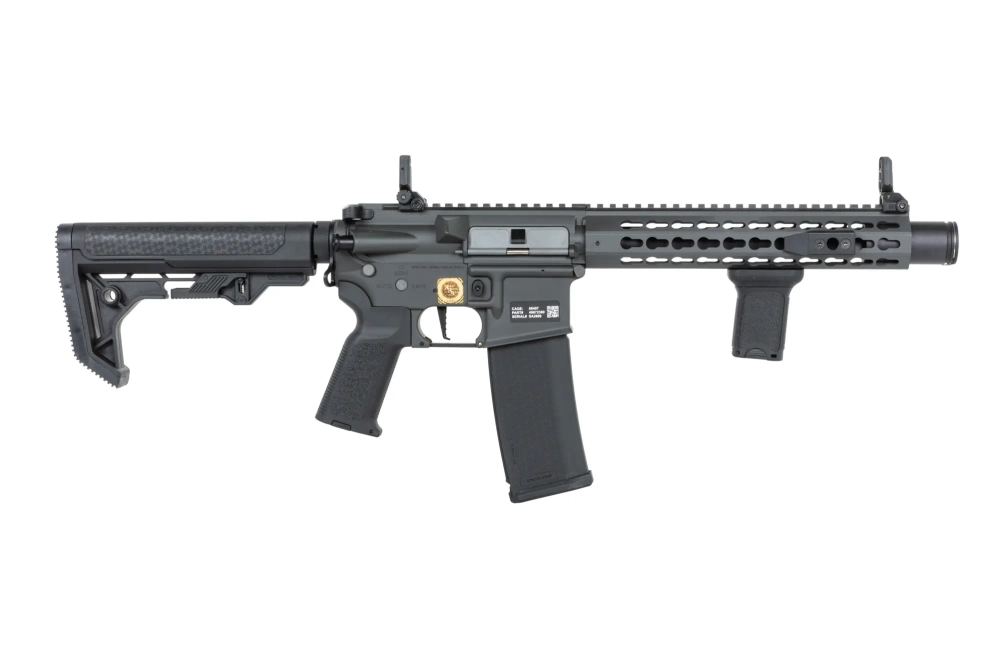 Specna Arms RRA SA-P07 PRIME™ HAL™ ETU Culata para operaciones ligeras fusil airsoft High Torque Versión gris