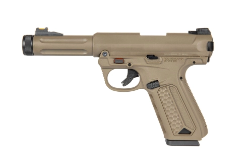 Replika pistoletu AAP01 Assassin Semi Auto - dark earth