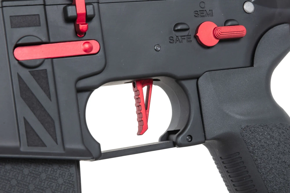 Karabinek ASG Specna Arms SA-E39-L EDGE™ Light Ops Stock HAL ETU™ Czerwony
