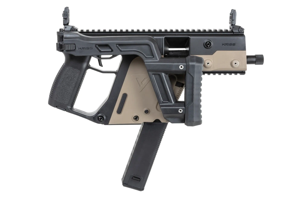 Ametralladora Krytac Kriss Vector GBB Half-Tan airsoft