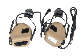 Protection auditive active Earmor M32H Plus Tan
