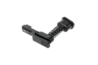 Liberador de cargador de aluminio Maxx Model Advanced tipo C para réplicas MTW M4 Negro