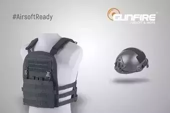 #AirsoftReady Set - vest + helmet