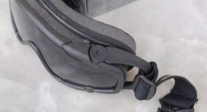 Gogle taktyczne z montażem do hełmu