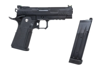 Pistola Arcturus Vanguard 4.3" Hi-Capa GBB airsoft Negro