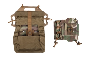 Trousse de secours tactique déchirable avec velcro Wosport MC
