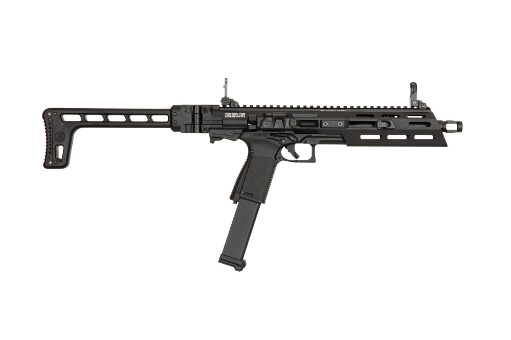 Réplique de pistolet mitrailleur SMC-9 - noir (OUTLET)