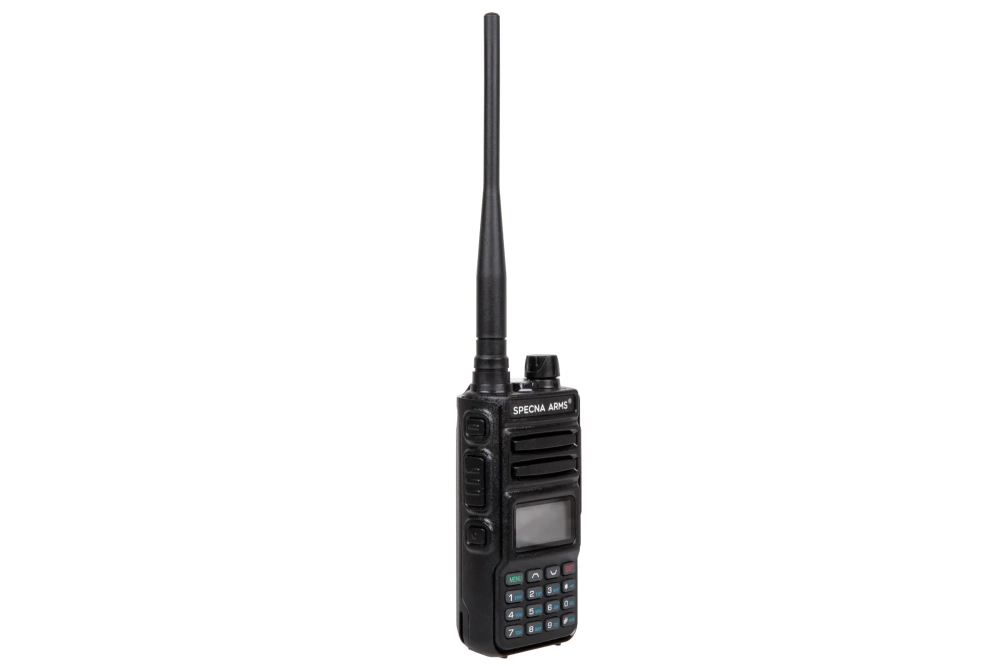 Shortie-13 handheld, tweekanaals radio (VHF / UHF)