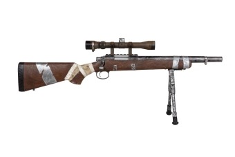 Replika odstřelovací pušek MB03E se zaměřovačem - dřevo - Beast Hunter