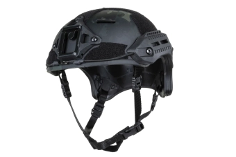 Wosport MK HL-104 helm replica (trainingsversie) MC Zwart