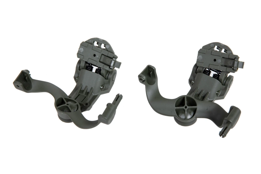 Adaptador de auriculares Comtac Woport para raíles ARC (tipo AMP) Gen 5 Oliva